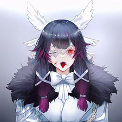This is a pixiv picture whose title is 是个病娇捏.