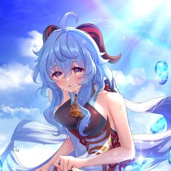 This is a pixiv picture whose title is 無題.