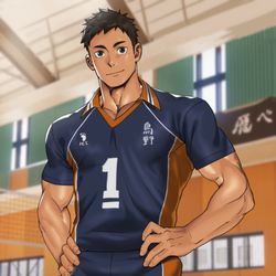 This is a pixiv picture whose title is Daichi sawamura.