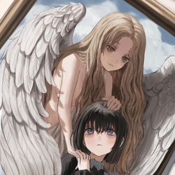 This is a pixiv picture whose title is Angel.
