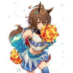 This is a pixiv picture whose title is チアタキオン.