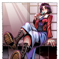 This is a pixiv picture whose title is 兩儀式.
