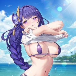 This is a pixiv picture whose title is 雷神バアル.