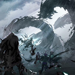 This is a pixiv picture whose title is 魈·降魔月夜.