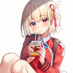 This is a pixiv picture whose title is リコリス.