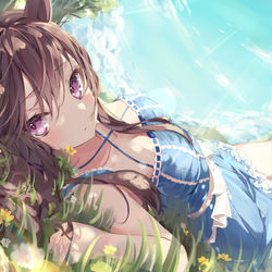 This is a pixiv picture whose title is バカンスドーベル.