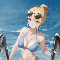 This is a pixiv picture whose title is study.