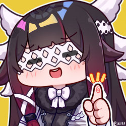 This is a pixiv picture whose title is 少女：“诚招一名愚人众执行官~”.