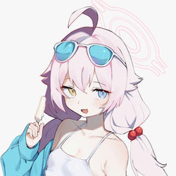 This is a pixiv picture whose title is ホシノ.