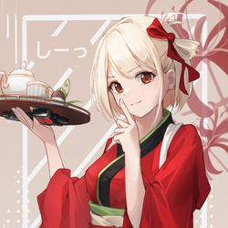 This is a pixiv picture whose title is “見なかったことにしてね～”.