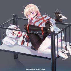 This is a pixiv picture whose title is 连縛.