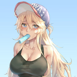 This is a pixiv picture whose title is アイオワ.