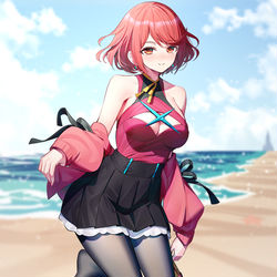 This is a pixiv picture whose title is ホムラ.