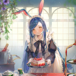 This is a pixiv picture whose title is 🐰.