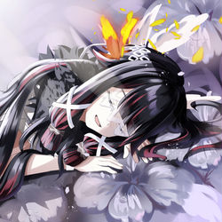 This is a pixiv picture whose title is 少女.