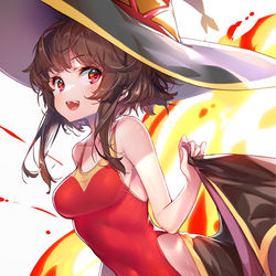This is a pixiv picture whose title is めぐみん.