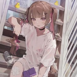 This is a pixiv picture whose title is 夏だネ.