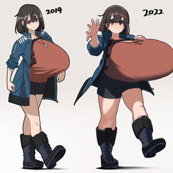 This is a pixiv picture whose title is ナリタちゃん(2019~2022).