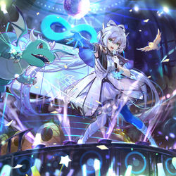 This is a pixiv picture whose title is 🎤10TH！.