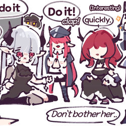This is a pixiv picture whose title is 👏.