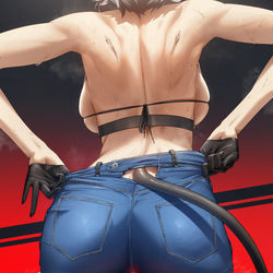 This is a pixiv picture whose title is Lilith back view.