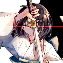 This is a pixiv picture whose title is ほぼ「両儀式」ログ40.