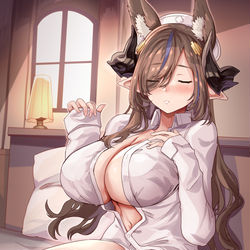 This is a pixiv picture whose title is 彼シャツガレヲンさん.
