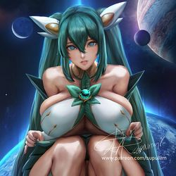 This is a pixiv picture whose title is Star Guardian Sona_2022.
