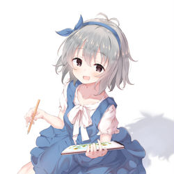This is a pixiv picture whose title is 成宮由愛ちゃん.