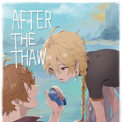 This is a pixiv picture whose title is 【7/23天つ空へ祝福を】タル空本サンプル【全年齢】.