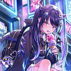 This is a pixiv picture whose title is ゲーミング僕らの世界.