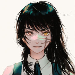This is a pixiv picture whose title is 三鷹アサ.