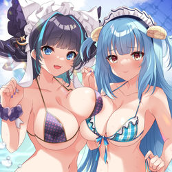 This is a pixiv picture whose title is チェシャー＆ネプチューン.