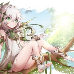 This is a pixiv picture whose title is 原神须弥小草王！.