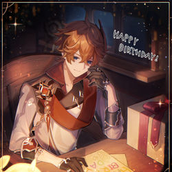 This is a pixiv picture whose title is タルタリヤ.