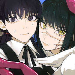 This is a pixiv picture whose title is Partners.