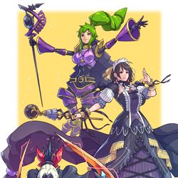 This is a pixiv picture whose title is commission work.