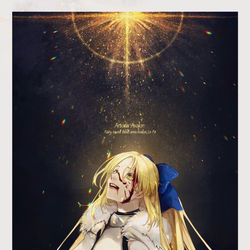 This is a pixiv picture whose title is アルトリア・アヴァロン.