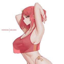 This is a pixiv picture whose title is Pyra.