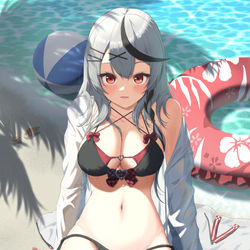 This is a pixiv picture whose title is 沙花叉クロヱ.