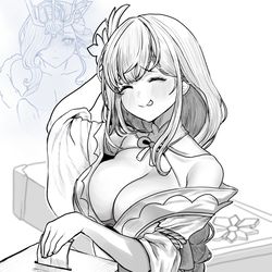 This is a pixiv picture whose title is ???:아니~ㅎㅎ, 나도 한방에 죽을 줄은 몰랐지~.