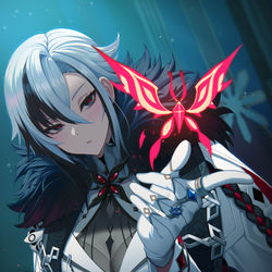 This is a pixiv picture whose title is 寒風.