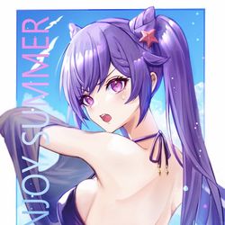 This is a pixiv picture whose title is ｴﾝｼﾞｮｲｻﾏｰ⭐︎.