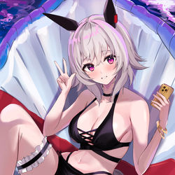 This is a pixiv picture whose title is ナイトプールカレチャン.