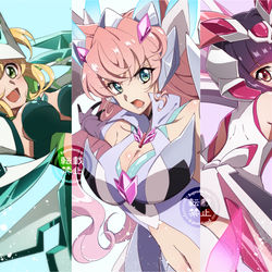 This is a pixiv picture whose title is 決意と愛の旋律.