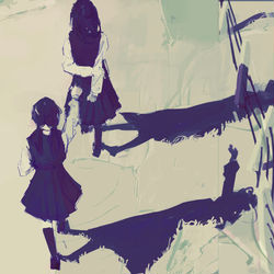 This is a pixiv picture whose title is 三隻.