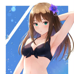 This is a pixiv picture whose title is 水着しぶりん.