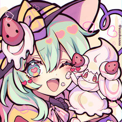 This is a pixiv picture whose title is でこれーしょん.