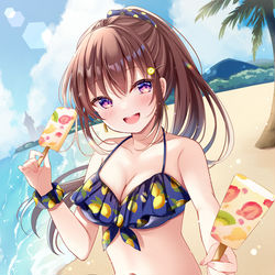 This is a pixiv picture whose title is 「はいっ、どーぞ♡」.