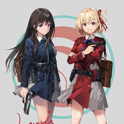 This is a pixiv picture whose title is Lycoris.